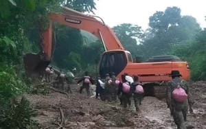 Tài xế Việt thiệt mạng vì sạt lở đất nghiêm trọng ở Lào