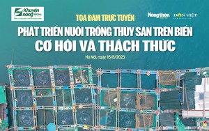 Toạ đàm trực tuyến: Phát triển nuôi trồng thuỷ sản trên biển - Cơ hội và thách thức 