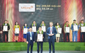 LPBank được vinh danh Top 100 thương hiệu giá trị nhất Việt Nam 2023