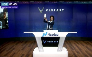 VinFast chính thức niêm yết trên sàn chứng khoán Nasdaq của Mỹ, giá trị vốn hoá hơn 23 tỷ USD