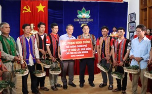 Thủ tướng Phạm Minh Chính tặng sâm Ngọc Linh giống cho hộ nghèo ở Kon Tum
