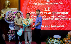 Công bố quyết định bổ nhiệm Viện trưởng VKSND tỉnh Thừa Thiên Huế 
