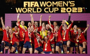 Chùm ảnh: ĐT nữ Tây Ban Nha nâng cao cúp vàng World Cup nữ 2023, nhận 4,29 triệu USD