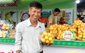 Chuyện lạ Sóc Trăng, trồng chanh ngọt trông như trái xoài, chủ vườn là Nông dân Việt Nam xuất sắc 2023