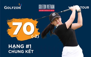Hana Kang vô địch giải golf chuyên nghiệp Golfzon Vietnam Championship 2023, nhận thưởng 120 triệu đồng