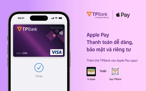 TPBank giới thiệu Apple Pay đến khách hàng