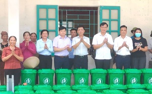 Ninh Bình: Tập huấn và bàn giao thiết bị phân loại rác thải sinh hoạt nông thôn