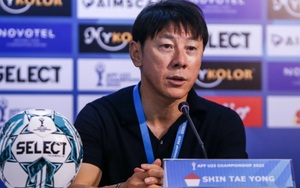 HLV Shin Tae-yong: "U23 Việt Nam mạnh, nhưng Indonesia đủ sức vô địch"