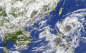 Cách bão SaoLa về phía Đông, một cơn bão khó lường mới vừa hình thành