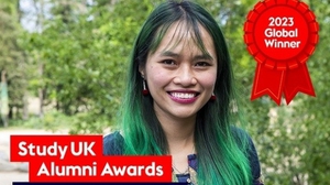 Nữ tiến sĩ Việt giành Giải thưởng Cựu sinh viên Vương quốc Anh toàn cầu
