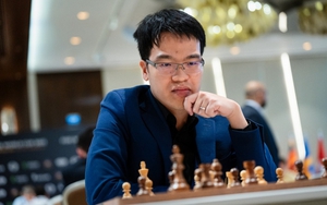 Lê Quang Liêm bất phân thắng bại khi đấu cờ tiêu chuẩn với Ponomariov Ruslan