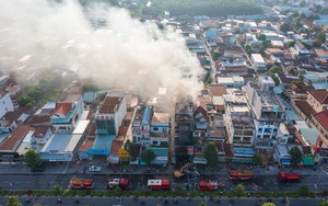 Cháy lớn shop quần áo ở Tây Ninh, 1 người tử vong, 4 người bị thương