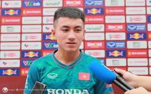 Chân sút ghi 8 bàn/14 trận nói gì khi lần đầu khoác áo U23 Việt Nam?