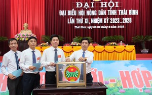 Ông Lê Hồng Sơn tái đắc cử Chủ tịch Hội Nông dân Thái Bình, nhiệm kỳ 2023-2028
