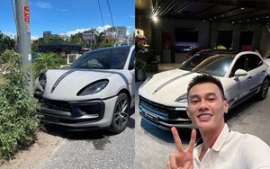 Porsche Macan S mua của Phan Công Khanh gặp tai nạn, cộng đồng mạng gọi tên chủ xe