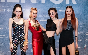 Hồ Ngọc Hà, Thanh Hằng, Hương Giang và Lan Khuê hóa nữ thần trong buổi ra mắt cuộc thi người mẫu