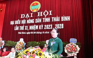 Phó Chủ tịch BCH T.Ư Hội NDVN Bùi Thị Thơm: Hội ND Thái Bình cần dẫn dắt nông dân làm giàu, có tư duy mới