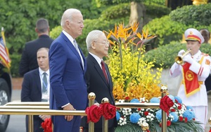 Cập nhật: Tổng Bí thư Nguyễn Phú Trọng chủ trì Lễ đón Tổng thống Mỹ Joe Biden thăm cấp nhà nước tới Việt Nam