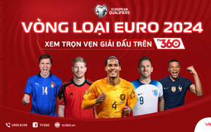 Xem trực tiếp vòng loại EURO 2024 miễn phí trên TV360 Viettel