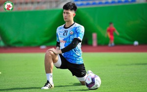 Bình phục chấn thương, trung vệ Đình Trọng tái xuất tại V.League