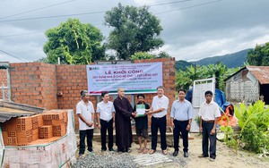ABIC Đắk Lắk khởi công xây dựng nhà tình nghĩa tại buôn Rơ Cai A, xã Krông Nô, huyện Lắk 