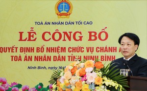 Chân dung tân Chánh án Tòa án Nhân dân tỉnh Ninh Bình Nguyễn Xuân Sơn