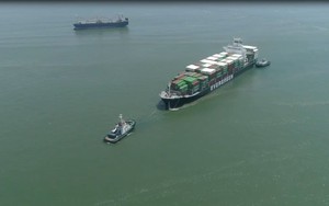 Giải cứu tàu quốc tịch Panama bị hỏng máy trên vùng biển Vũng Tàu