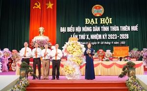 Đại hội Hội Nông dân tỉnh Thừa Thiên- Huế lần thứ X: Hội viên nông dân chung sức đưa tỉnh thành TP trực thuộc T.Ư