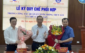 Cục Thú y, Cục Thủy sản ký quy chế phối hợp trong công tác thú y thủy sản, quản lý nuôi trồng thủy sản 