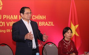 Thủ tướng Phạm Minh Chính gặp gỡ cộng đồng người Việt ở Brazil và các nước Nam Mỹ lân cận