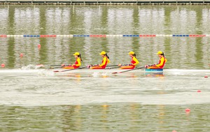 TTVN có huy chương &quot;mở hàng&quot; ASIAD 19: Đua thuyền rowing 4 người Việt Nam &quot;thua ngược&quot; Trung Quốc, Nhật Bản