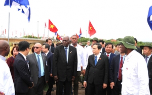Chủ tịch Quốc hội Cuba thăm di tích lịch sử tại Quảng Trị