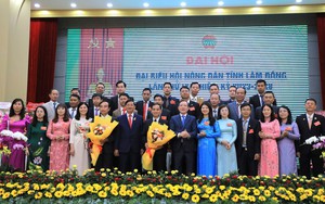 Chủ tịch Hội Nông dân Việt Nam, Bí thư Tỉnh uỷ Lâm Đồng dự, chỉ đạo Đại hội Hội Nông dân tỉnh