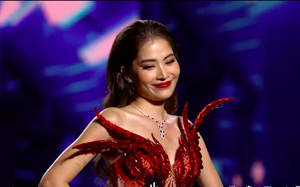 Chung kết Miss Universe Vietnam 2023: Lệ Nam trình diễn trang phục dạ hội