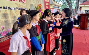 Thường trực Ban Bí thư Trương Thị Mai: "Để các em đến trường là trách nhiệm của chúng ta"