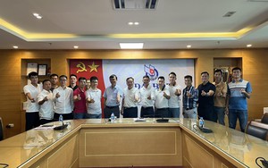 Đội bóng báo NTNN/Dân Việt xuất quân dự Press Cup 2023: "Quyết tâm bảo vệ cúp vàng"