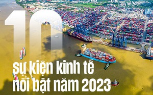 10 sự kiện nổi bật của kinh tế Việt Nam năm 2023