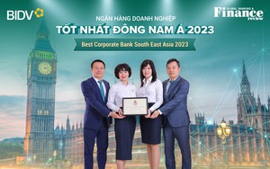 BIDV giữ vững vị trí Ngân hàng SME và Ngân hàng Doanh nghiệp tốt nhất Đông Nam Á