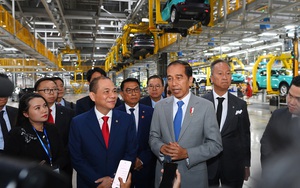 Tổng thống Indonesia thăm tổ hợp nhà máy VinFast