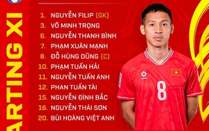 Đội hình ra sân ĐT Việt Nam đấu Nhật Bản: Văn Toàn - Quang Hải vắng mặt