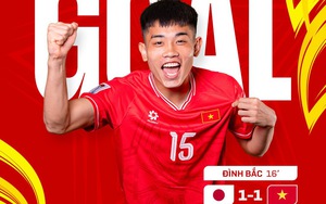 Video ĐT Việt Nam và ĐT Nhật Bản: 6 bàn thắng, 2 siêu phẩm