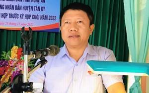 Phó chủ tịch UBND huyện ở Nghệ An bị miễn nhiệm vì có trên 50% phiếu tín nhiệm thấp