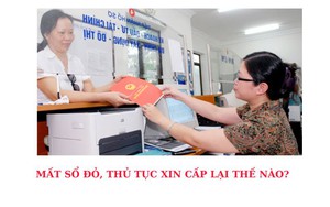 Mất sổ đỏ, thủ tục xin cấp lại thế nào?