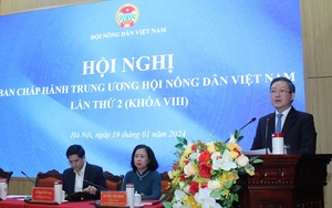Khai mạc Hội nghị BCH Hội Nông dân Việt Nam lần thứ 2 khoá VIII: Thảo luận chương trình triển khai Nghị quyết 46-NQ/TW