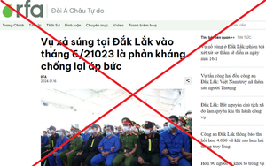 Cảnh giác trước các luận điệu sai trái xung quanh việc xét xử vụ án khủng bố ở Đắk Lắk