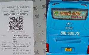 Sở GTVT TP.Cần Thơ nói gì về xe khách Yên Phong có logo 