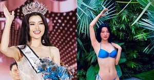 Ít ai ngờ Á hậu 1 Hoa hậu Hoàn vũ Việt Nam 2023 Hoàng Thị Nhung từng trải qua tuổi thơ sóng gió khi phải làm thêm nhiều nghề để trang trải cuộc sống.
