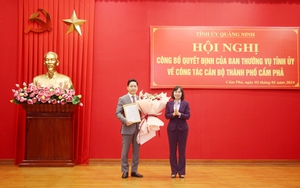 Ông Phạm Lê Hưng làm Phó Bí thư Thành ủy Cẩm Phả