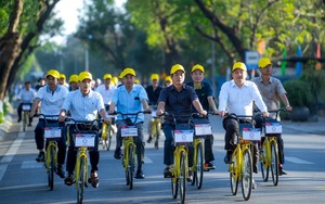 Vận hành hệ thống xe đạp công cộng trên diện rộng để đưa Huế trở thành “thành phố xe đạp” 