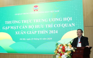 Trung ương Hội Nông dân Việt Nam gặp mặt cán bộ hưu trí nhân dịp đón Xuân Giáp Thìn 2024
